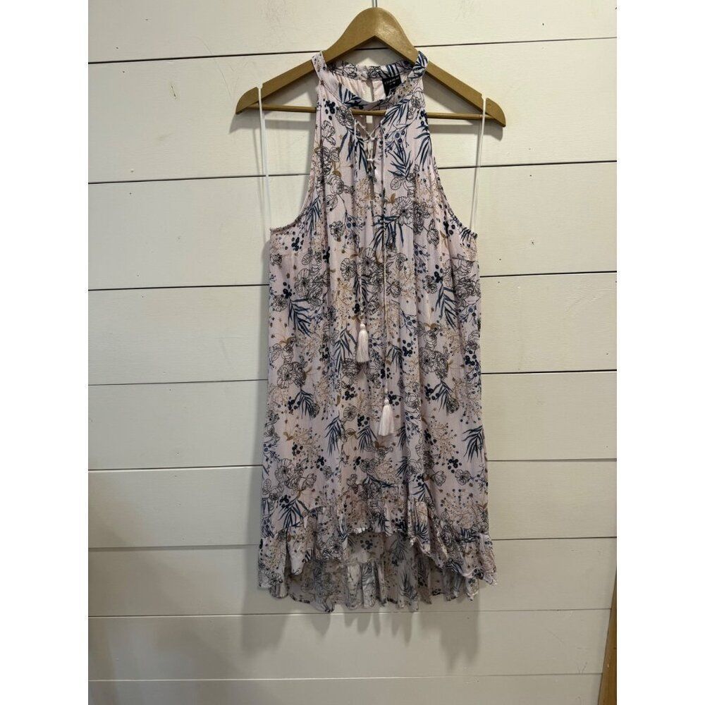 NWT Ethereal by Papercrane A Line Floral Dress High Low Medium